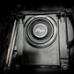 UTV Stereo subwoofer installed in a vehicle enclosure