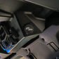 UTV Stereo audio controller mounted in a vehicle overhead console