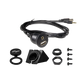 UTV Stereo USB and auxiliary flush mount cable kit with mounting hardware