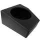 UTV Stereo black angled subwoofer enclosure