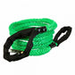 VooDoo Offroad 2.0 Santeria Series 7/8" x 20 ft Kinetic Recovery Rope with Rope Bag for Truck and Jeep - Green