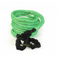 VooDoo Offroad 2.0 Santeria Series 7/8" x 30 ft Kinetic Recovery Rope with Rope Bag for Truck and Jeep - Green