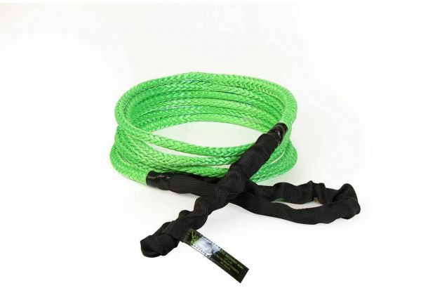 VooDoo Offroad 2.0 Santeria Series 1/2" x 20 ft Kinetic Recovery Rope for UTV - Green