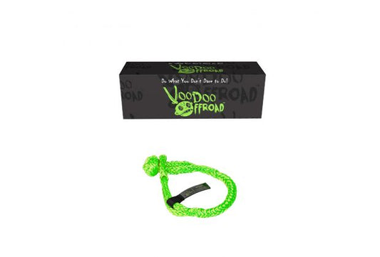 VooDoo Offroad 2.0 Santeria Series 1/2" x 8" Winch Soft Shackle - Green