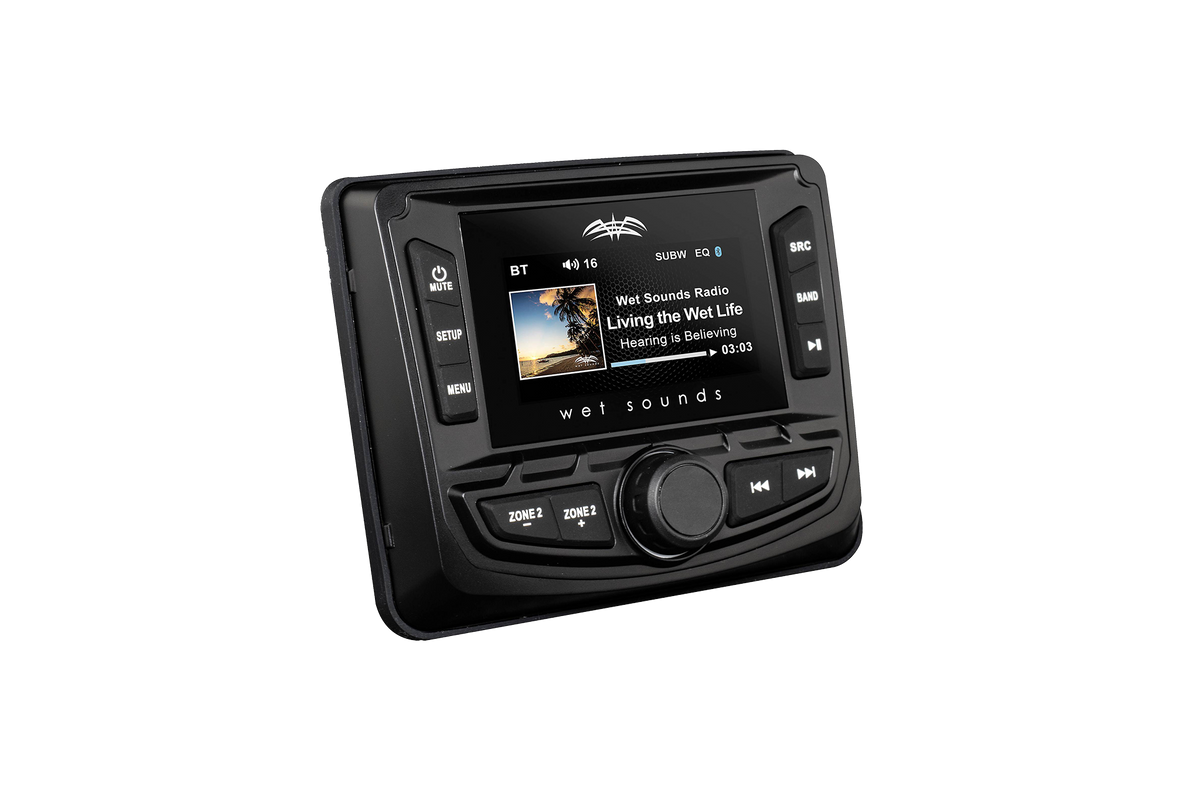 Wet Sounds marine digital media receiver by UTV Stereo