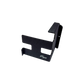 Black metal UTV Stereo mounting bracket