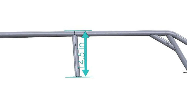 X3 Max 4 Seat Flat Cage Kit