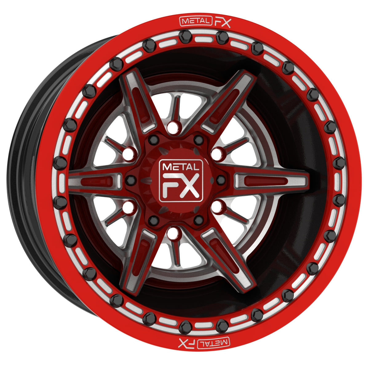 Apache Rims Apache 6R - Forged 3-Piece - Beadlock - Custom | Metal FX Offroad - UTV ...