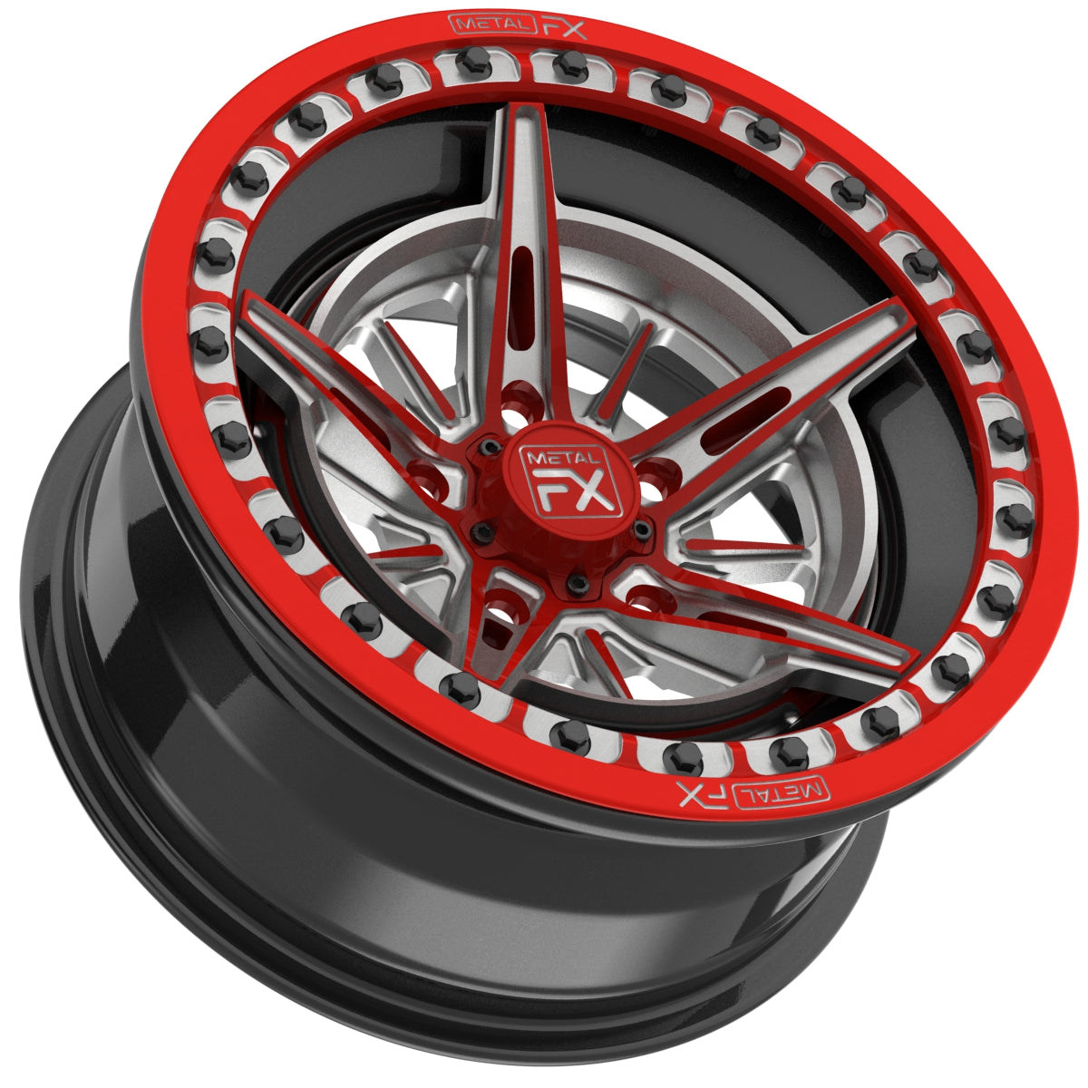 Apache Rims Apache R - Forged 3-Piece - Beadlock - Custom | Metal FX Offroad ...