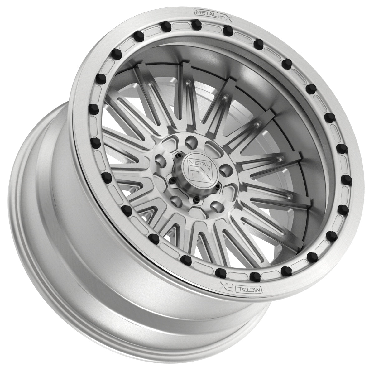 Metal FX 17" Velocity R | Forged 3-Piece | Beadlock | Raw