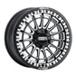 Metal FX Delta R Beadlock | Satin Black Contrast Cut