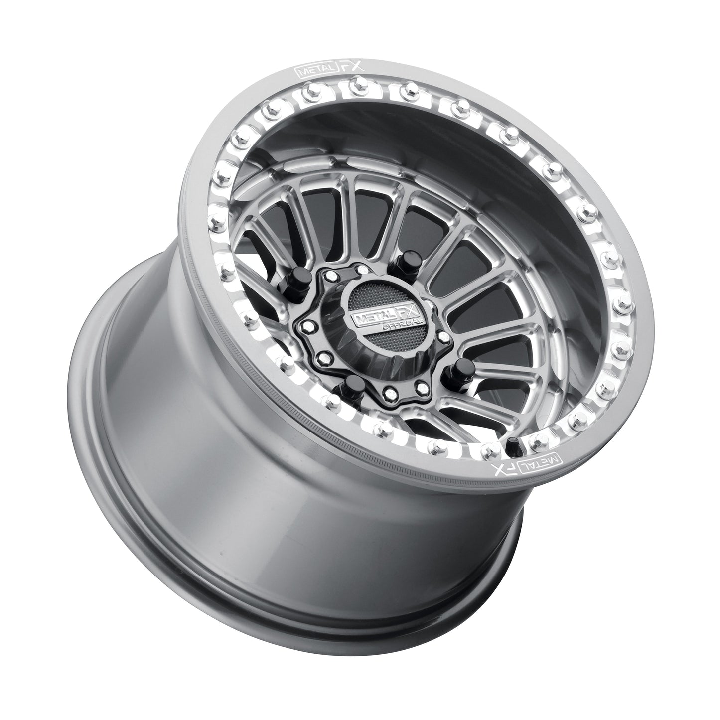 Metal FX Delta Beadlock | Gunmetal Contrast Cut