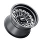 Metal FX Delta Non-Beadlock | Satin Black Contrast Cut